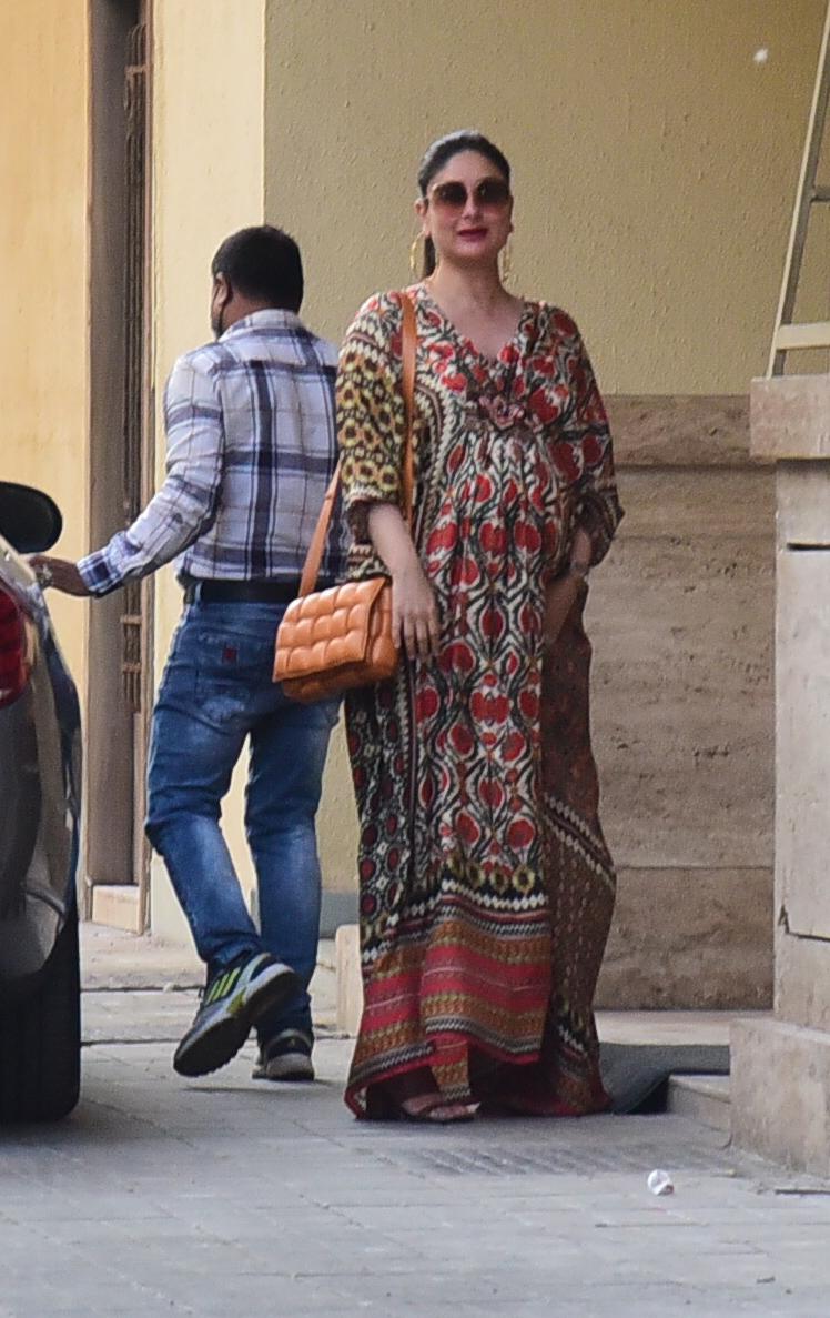 In Pics: Kareena Kapoor Khan once again stuns in a kaftan dress as she arrives for BFF Amrita Arora's birthday bash