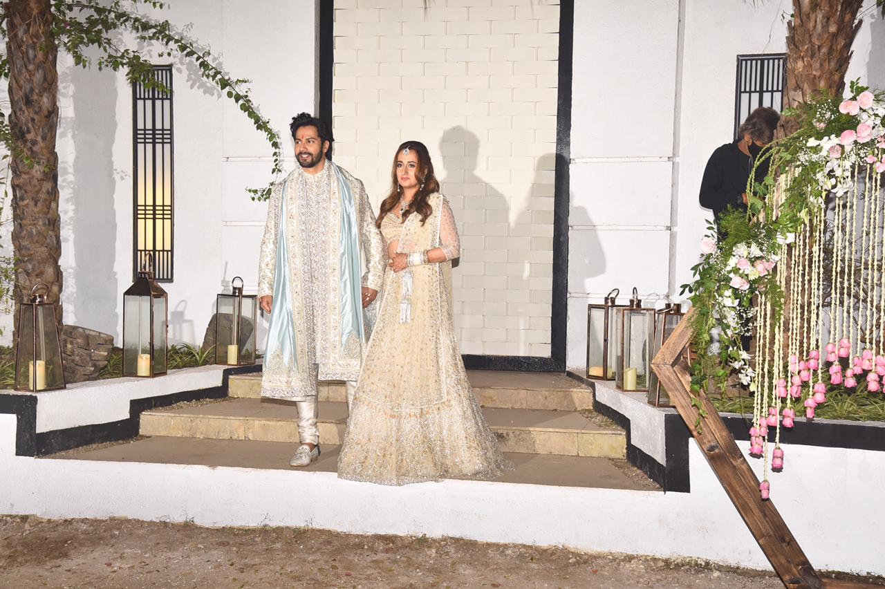 'Life long love just became official': Varun Dhawan, Natasha Dalal tie the knot in Alibaug; see pictures