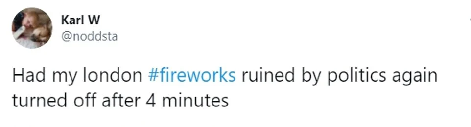 London mayor Sadiq Khan trolled over 'woke' fireworks on New Year's Eve