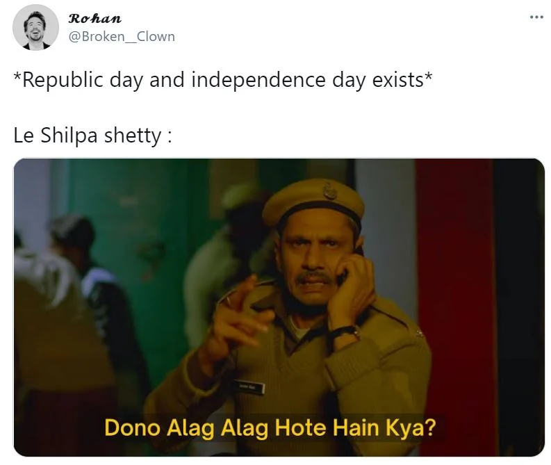 Shilpa Shetty brutally trolled for confusing 'Republic' with 'Freedom' in R-Day post
