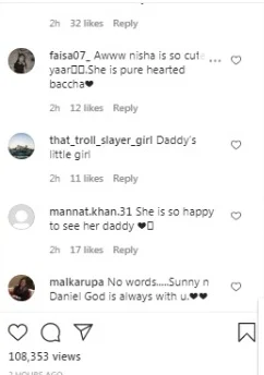 Watch: Nisha Kaur hugging father Daniel Weber at Mumbai airport is the cutest video on internet today