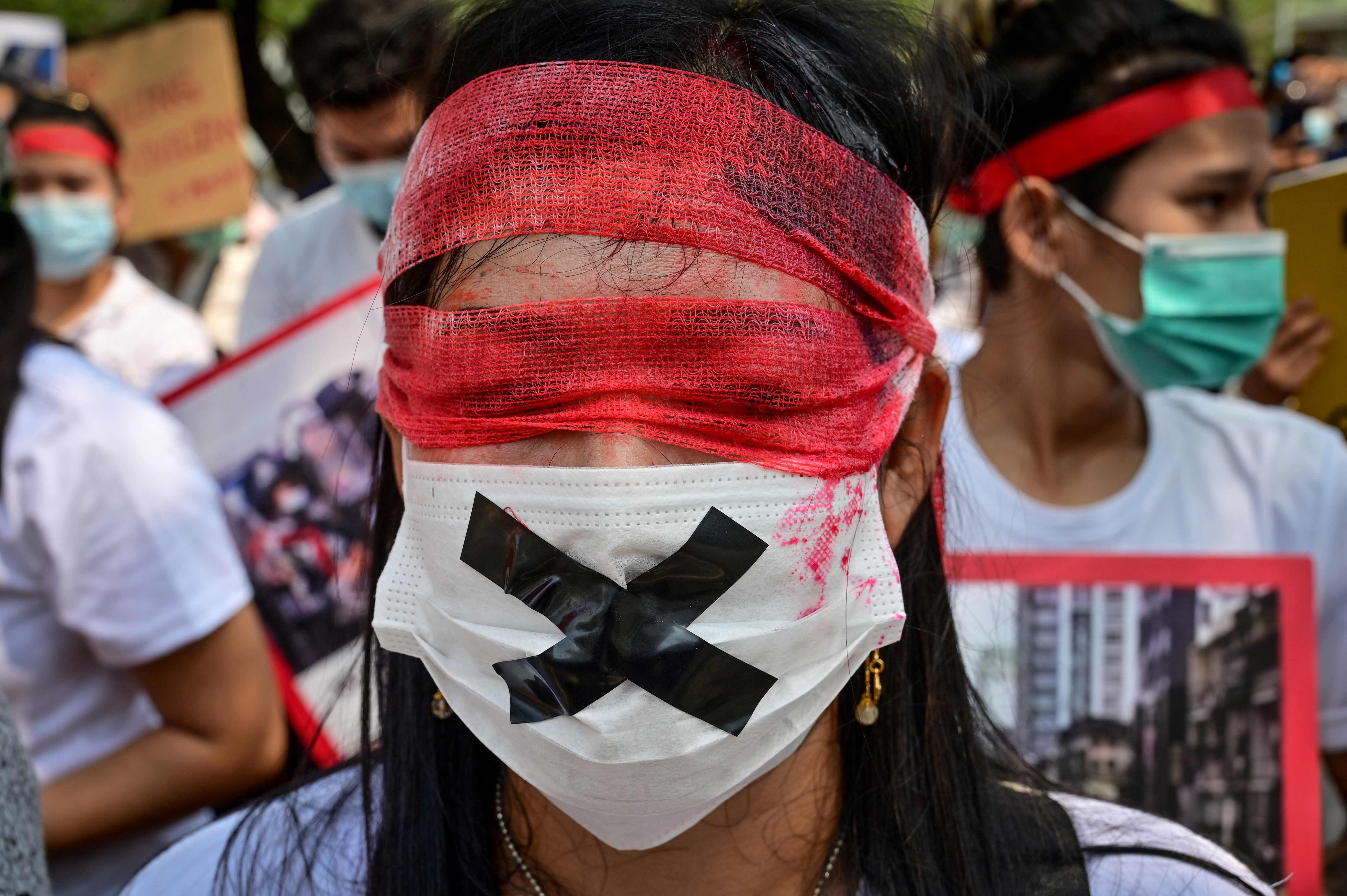 Myanmar erupts in one of the largest protests in its history