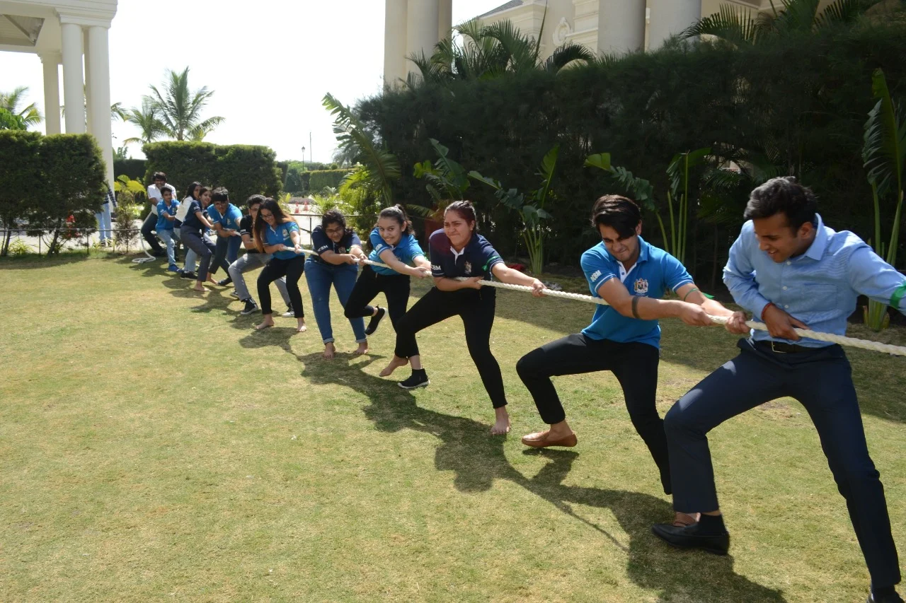 Daly College students enjoy games