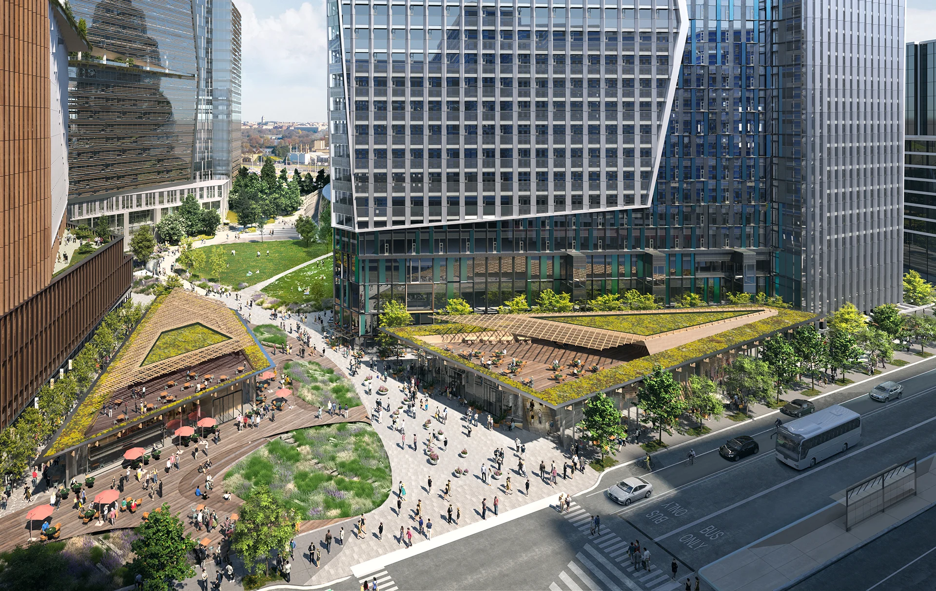 Does Amazon’s new Virginia headquarters building look like poop emoji?