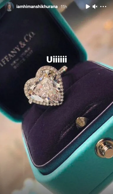 Himanshi Khurana splurges on a Rs 61 lakh diamond ring; refutes engagement rumours with Asim Riaz