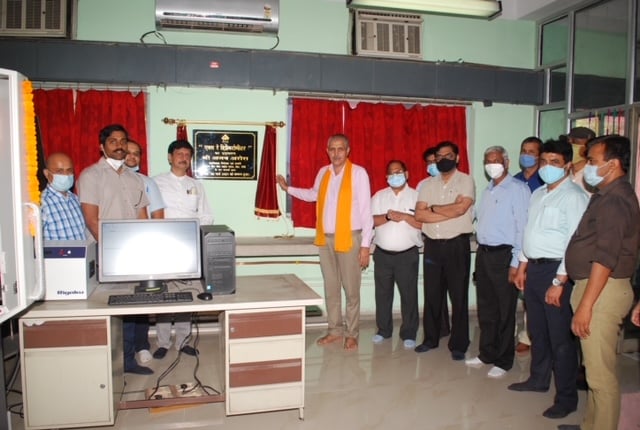 Inauguration of new XRD system in RDCIS, SAIL, Ranchi