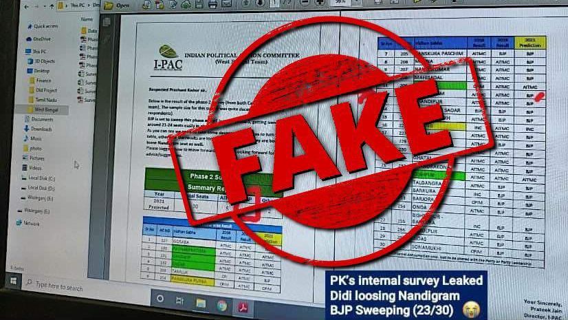 West Bengal Assembly Election: TMC's Poll Consultant I-PAC Accuses BJP Of Fakery