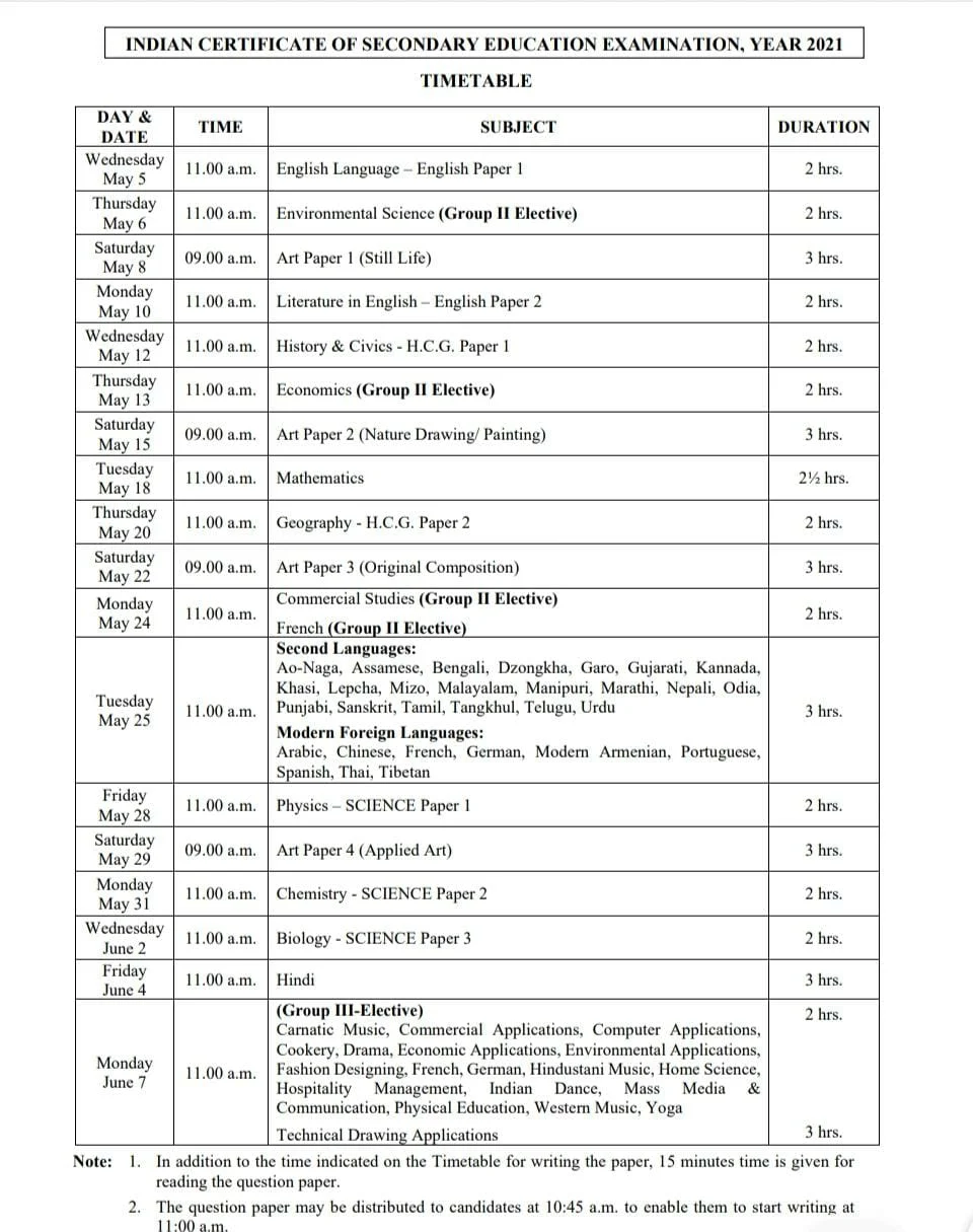 ICSE, ISC board exams 2021: Click here for date sheet, COVID-19 guidelines, result date, practical exam for CISCE Class 10, 12