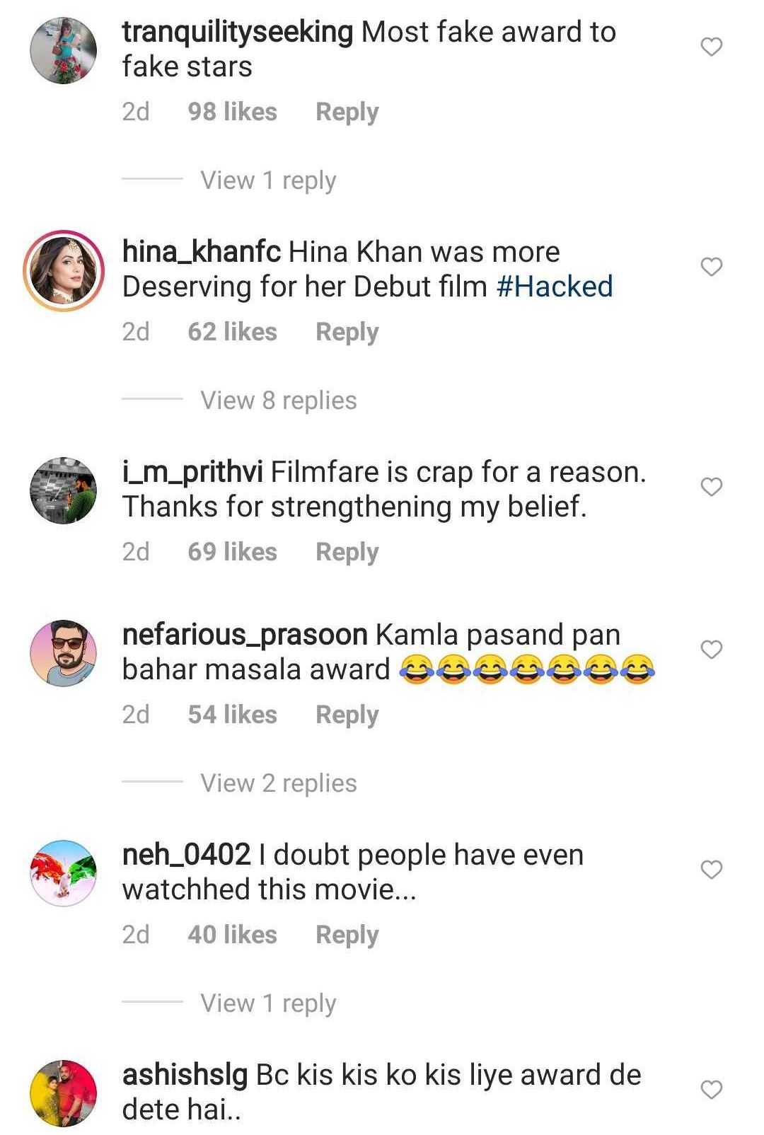 'How much did she pay?': Alaya F trolled for winning best debut award at Filmfare 2021