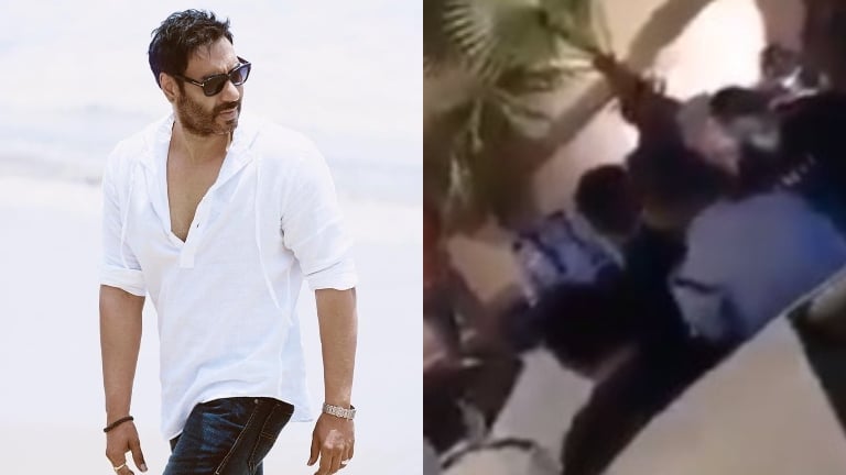 Ajay Devgn's team rubbishes rumours of actor being involved in brawl after video from Delhi goes viral