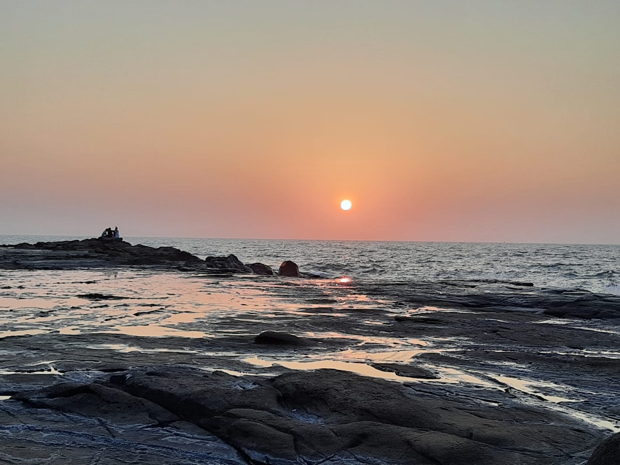 Sunset at Ganesh Gully, Pradakshina Marg, Harihareshwar temple