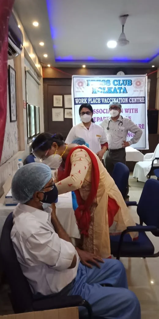 COVID-19 in West Bengal: Kolkata Press Club starts vaccination drive for journalists