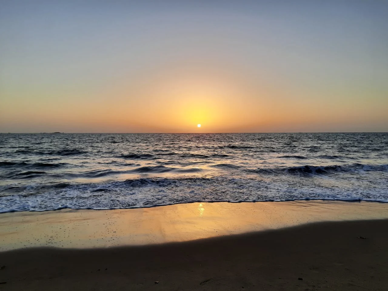 Sunset at Bhogave beach