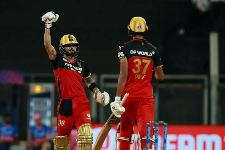 Virat Kohli and Devdutt Padikkal