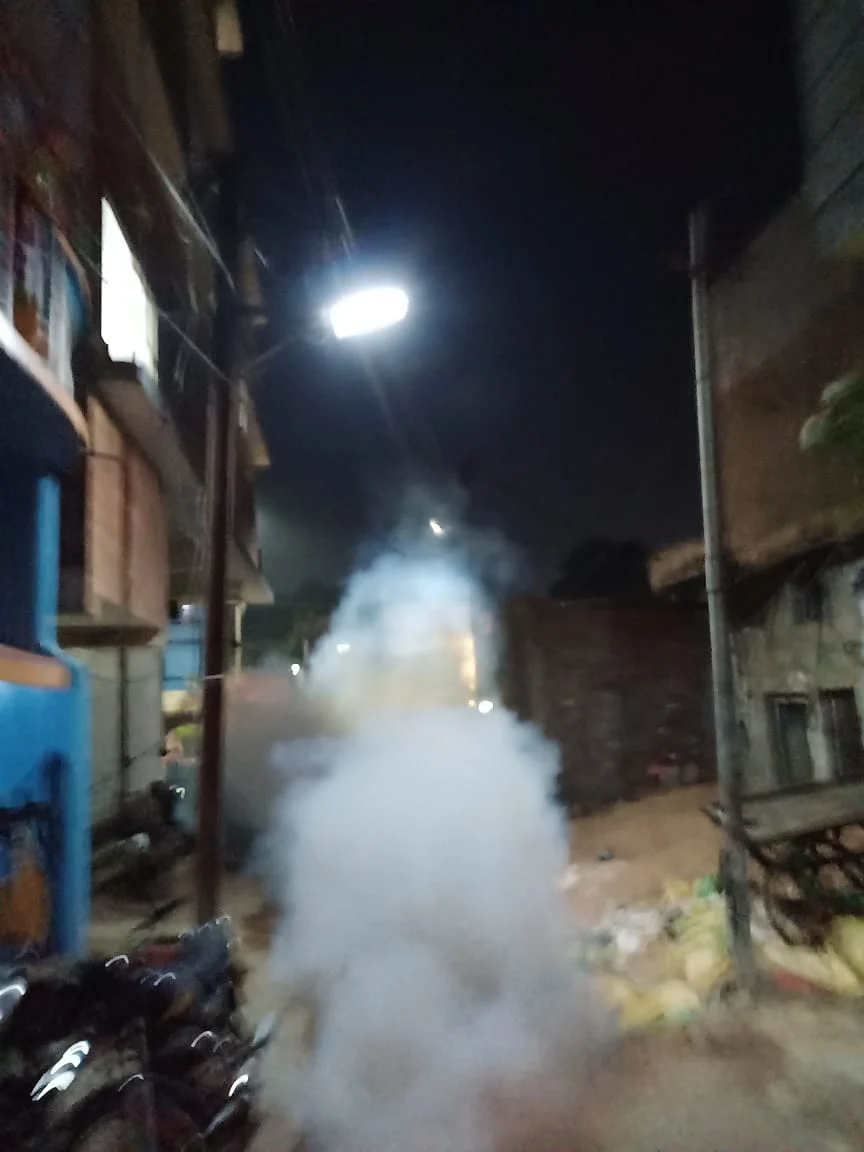 Indore: Already reeling under Corona-sting, IMC starts fogging to curb mosquito menace