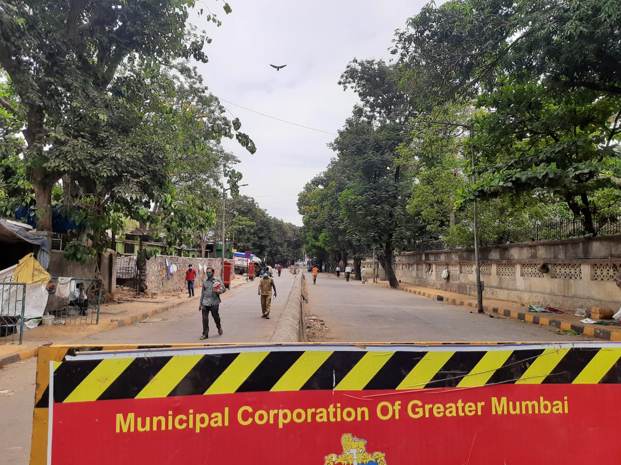 Scenes from Borivali West during the ongoing lockdown in Mumbai.