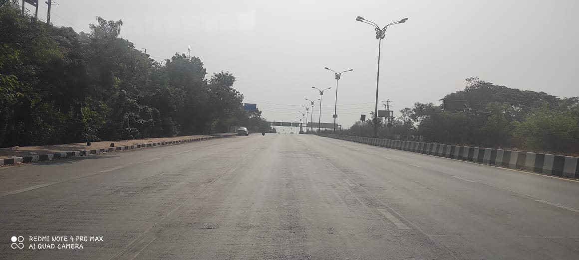 Sion Pavel road and Mumbai Pune Expressway