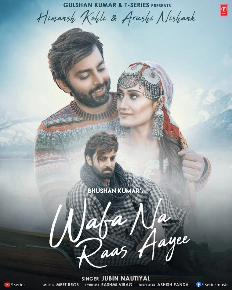 Arushi Nishank makes music video debut with 'Wafa Na Raas Aayee'