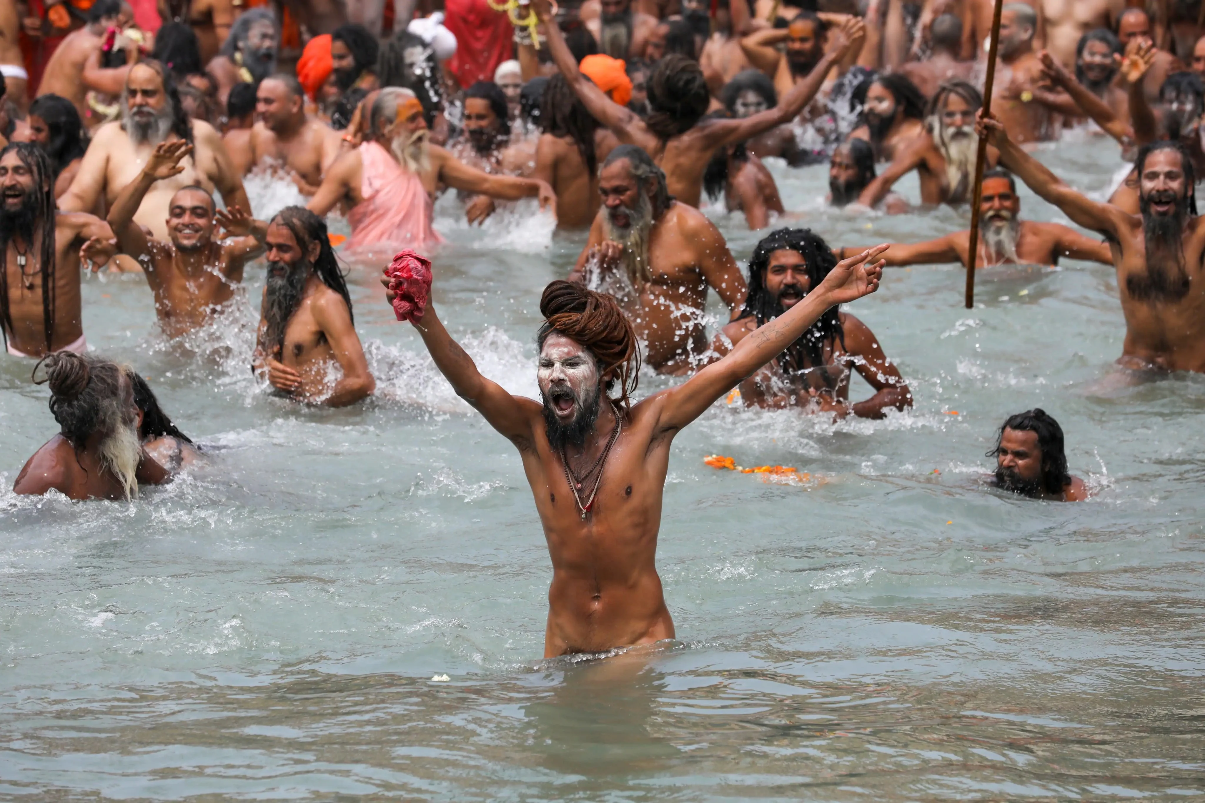 At the Kumbh in Haridwar