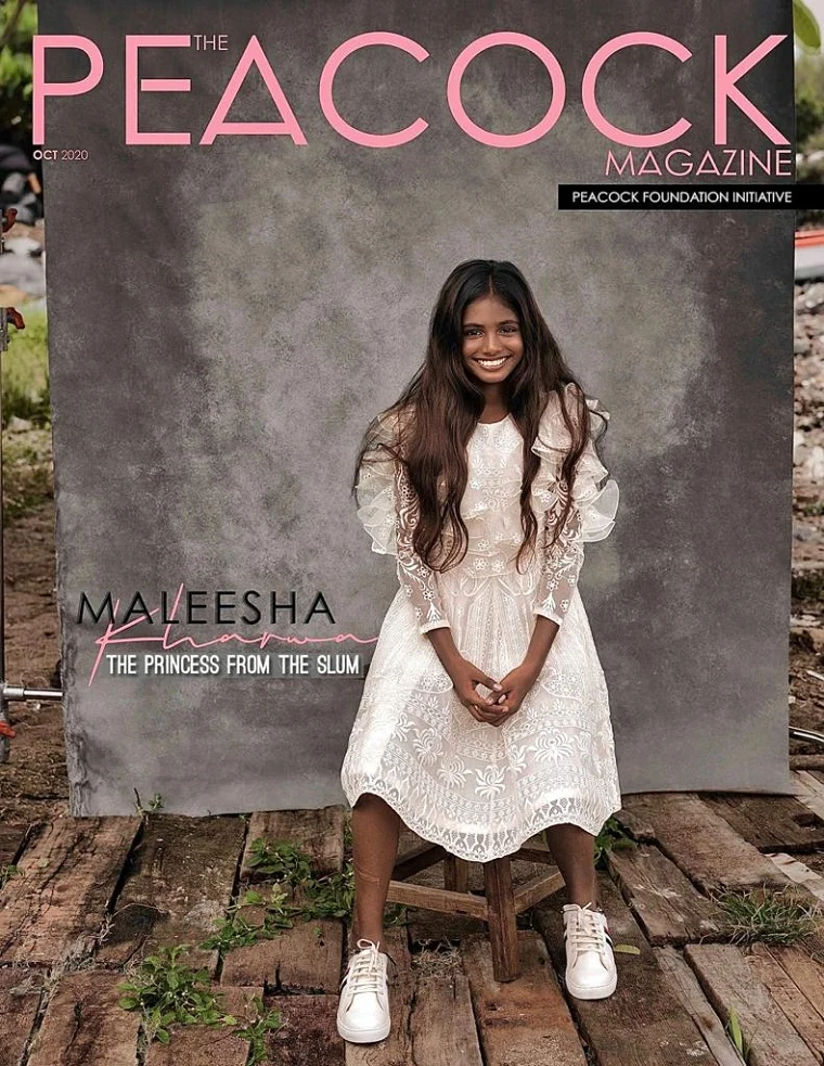 13-year-old Maleesha Kharwa’s journey from slums of Mumbai to the cover of a fashion magazine is proof that dreams can come true