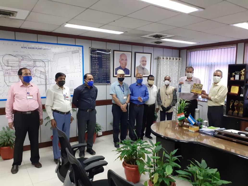 NTPC Dadri bags Platinum award for occupational health & safety