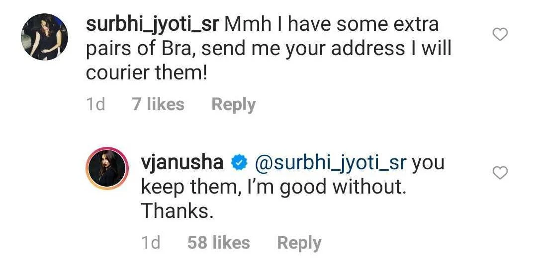 Check out Anusha Dandekar's savage reply to troll who wants to send her a bra