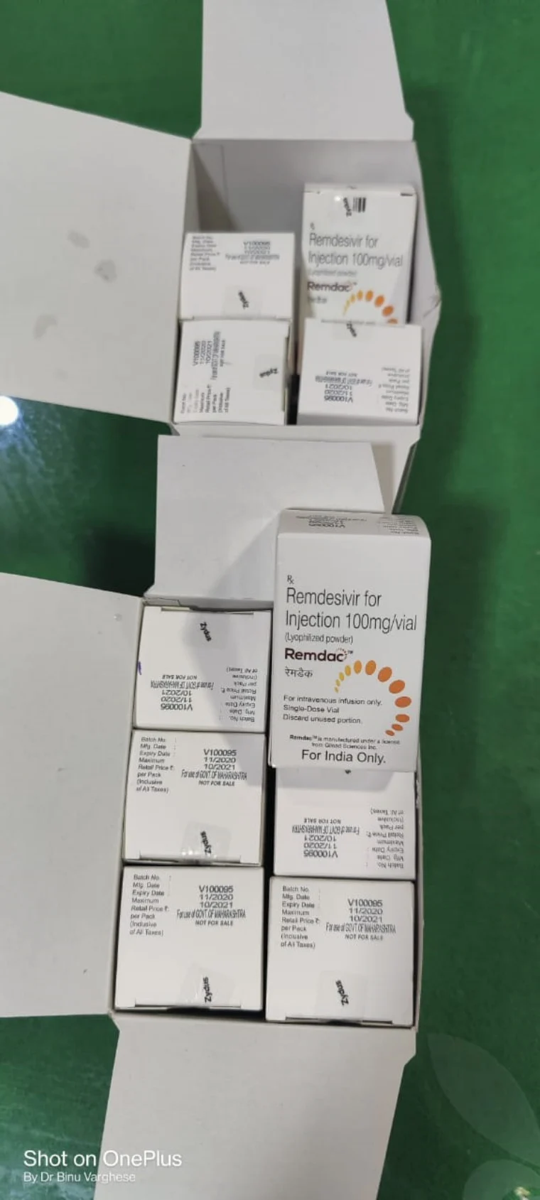 Remdesivir injection black marketing in Thane; crime branch arrest two accused
