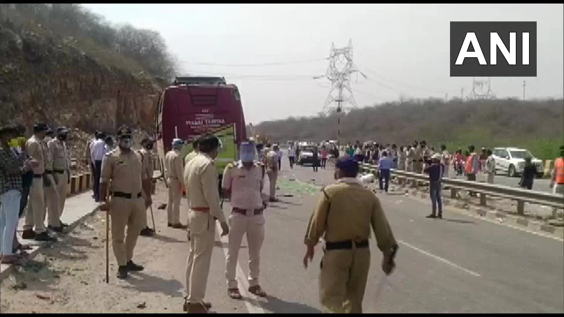 Accident site