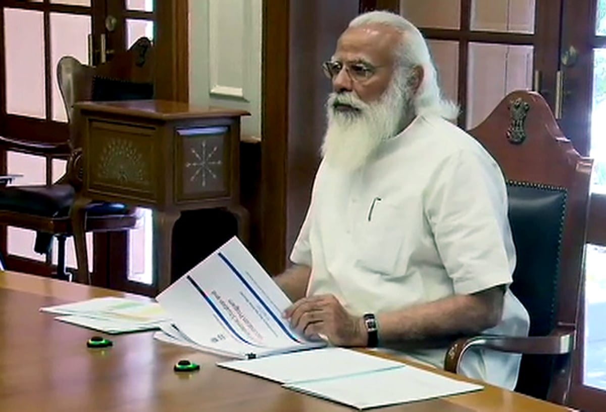 PM Modi chairs high-level meeting to review COVID-19 situation; directs officials to ensure rapid upgradation of health infrastructure - Vimarsana News