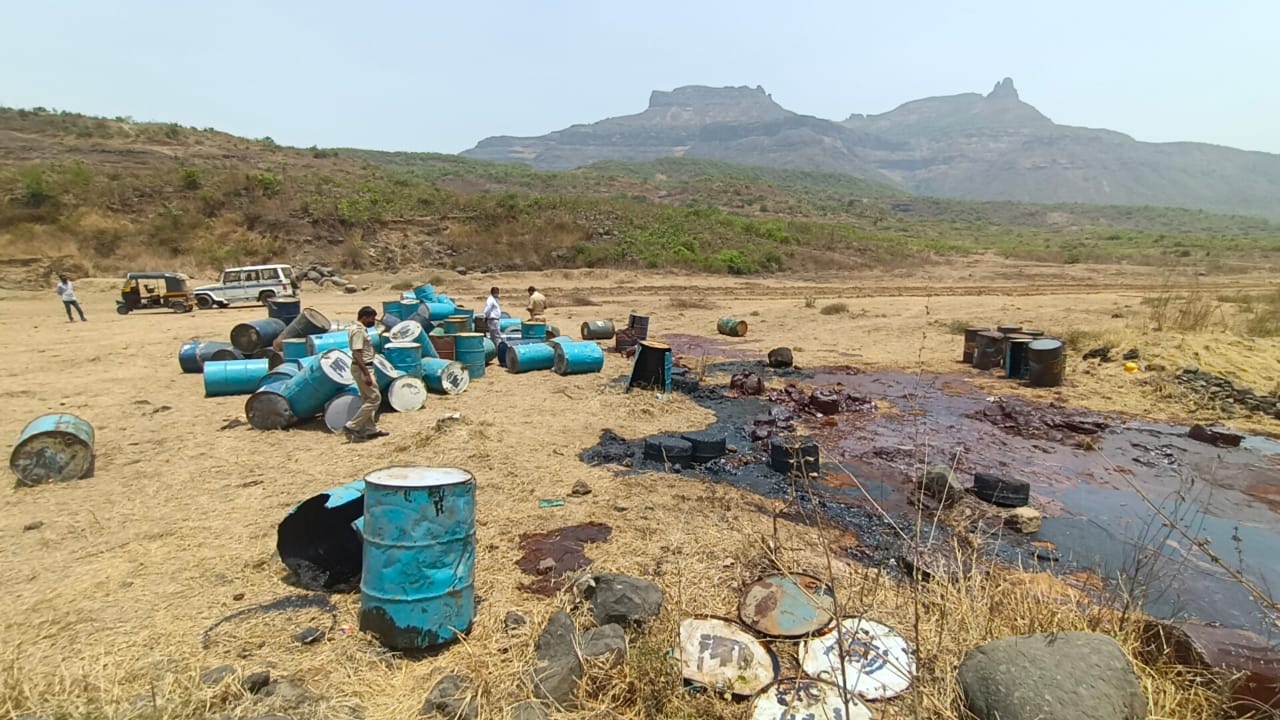 Ambernath: Four held for destroying 125 chemical drums