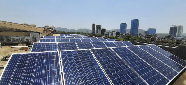 Navi Mumbai: NMMC school in Ghansoli lit up with solar energy, saves power bill upto 50 percent