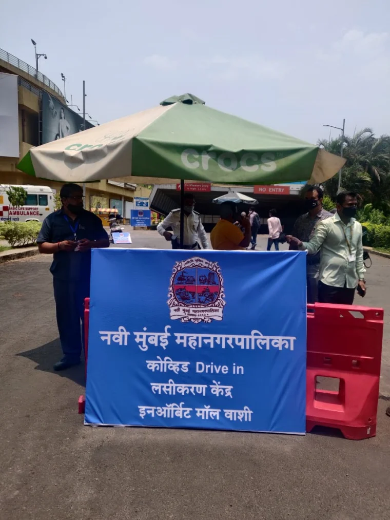 COVID-19 in Navi Mumbai: ‘Drive-in vaccination’ for above 45 years of age group begins at mall in Vashi