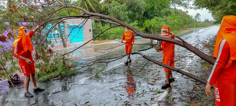 In pics: Cyclone Tauktae ravages parts of Gujarat, leaves behind trails of destruction