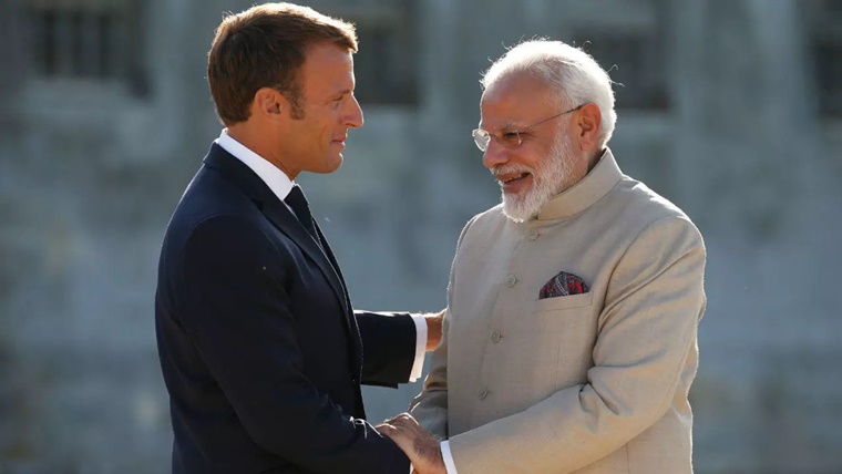 COVID-19: French President Macron reiterates support, solidarity with India - Vimarsana News
