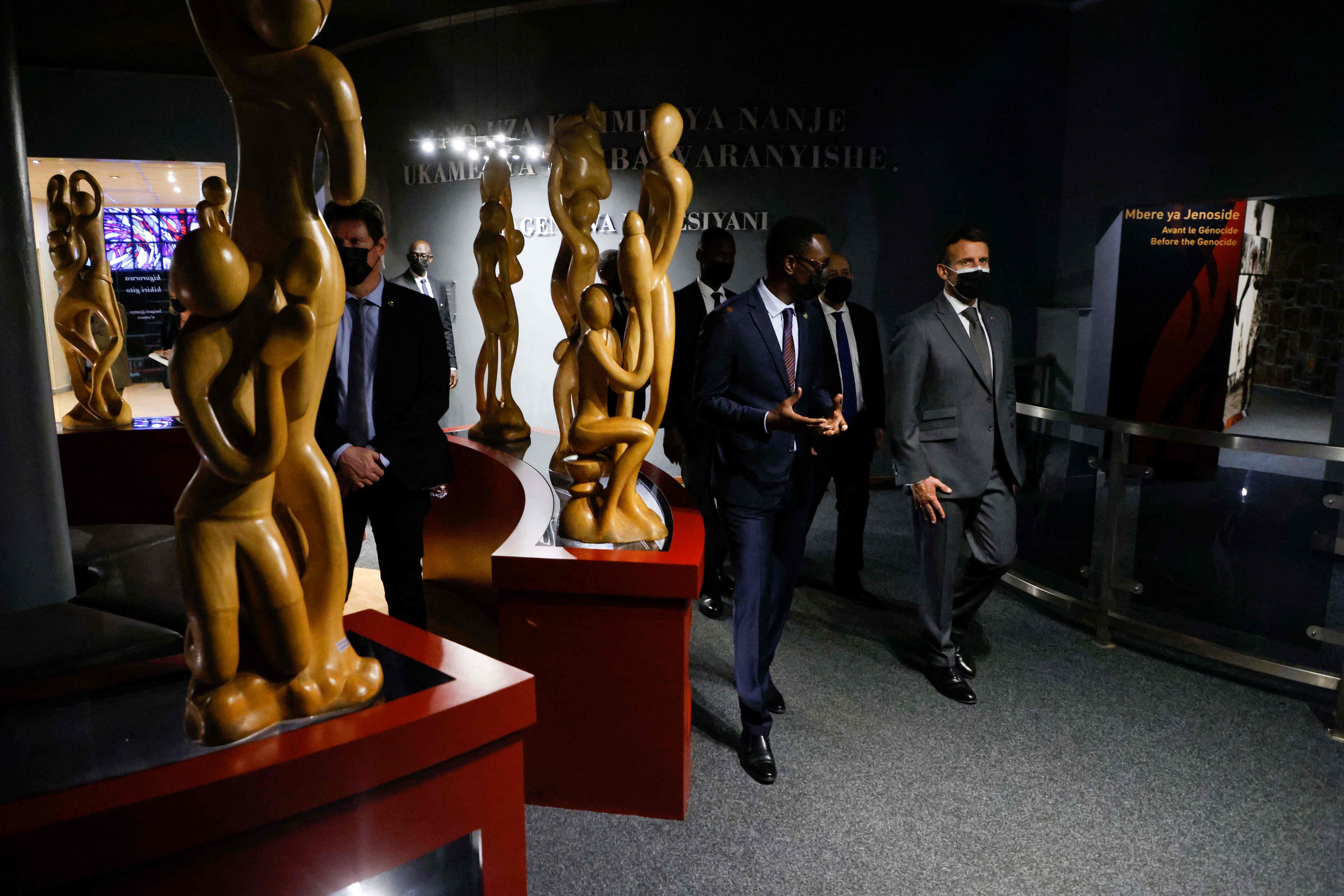 French Prez Emmanuel Macron admits some guilt for Rwanda's genocide