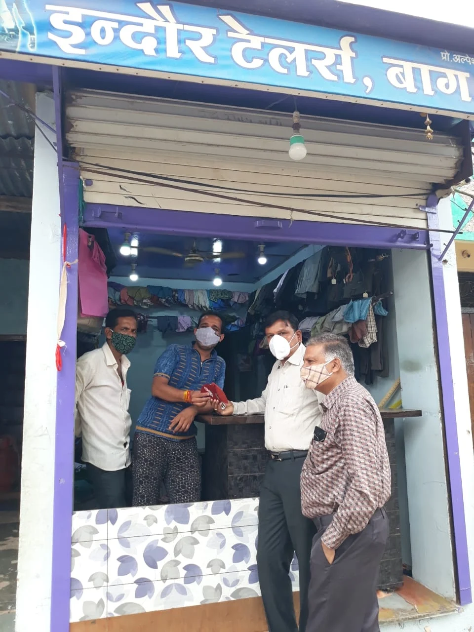 Alpesh Kalu Sharma at his shop
