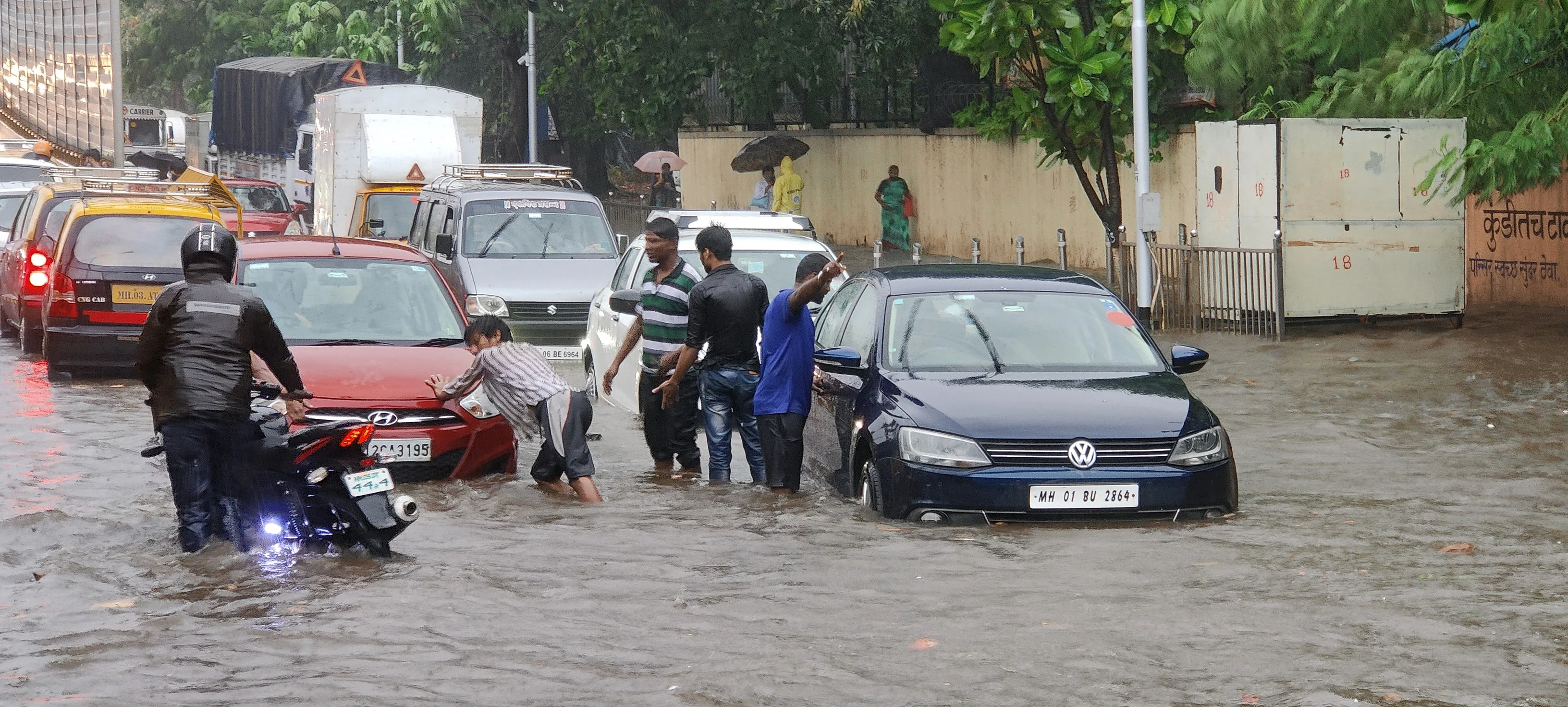 Cyclone Tauktae: Uprooted trees, waterlogging cause traffic snarls across Mumbai -- see pics