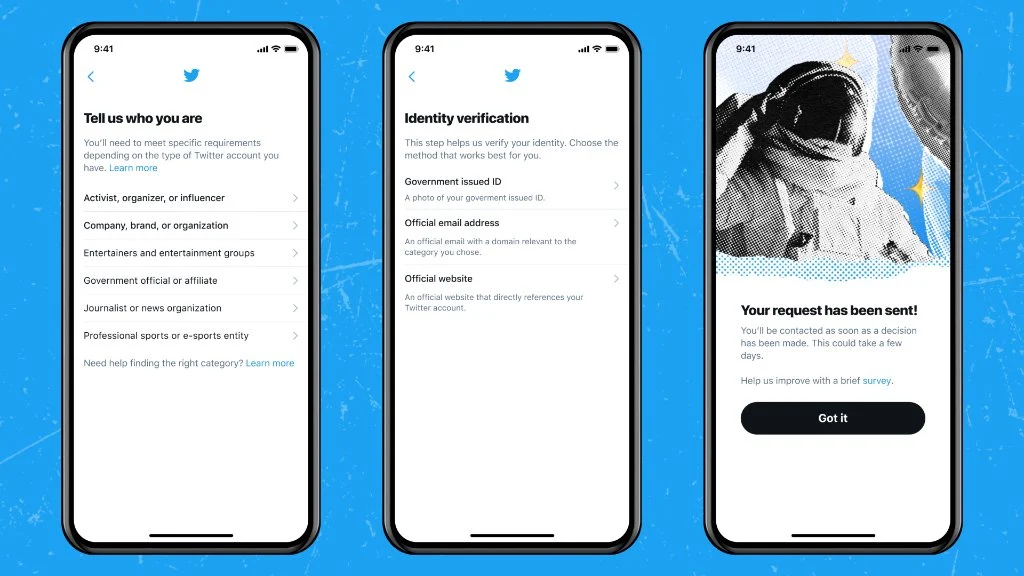 Want to get verified on Twitter? Here's how you can apply