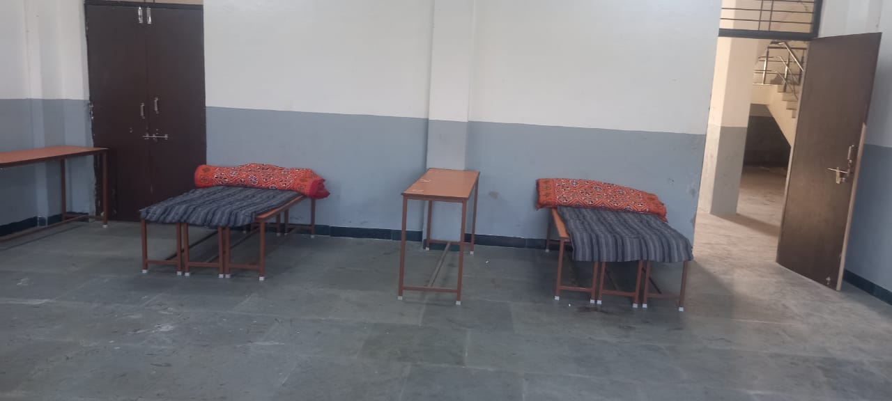 An isolation centre in Alot tehsil 