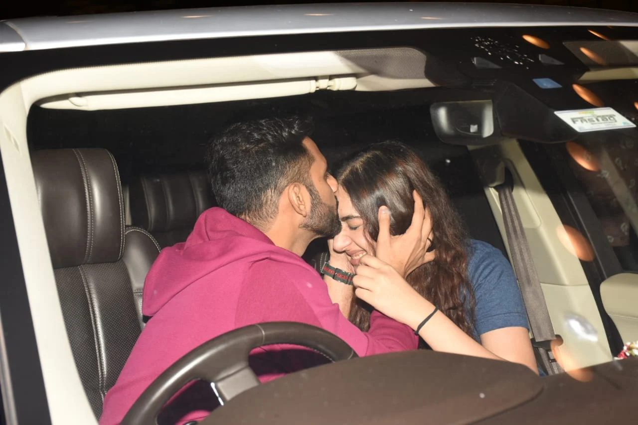 'So much drama for camera': Trolls react to Rahul Vaidya-Disha Parmar’s PDA at Mumbai airport