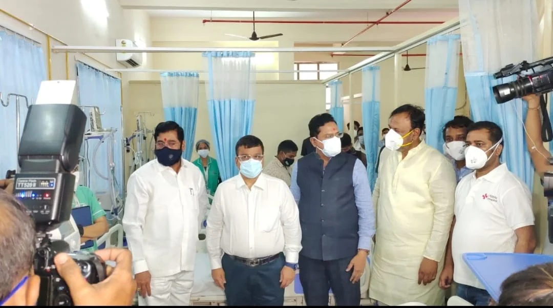 Navi Mumbai: Airoli society sets up 26-bed COVID-19 care centre with ICU and ventilator facility - see pics