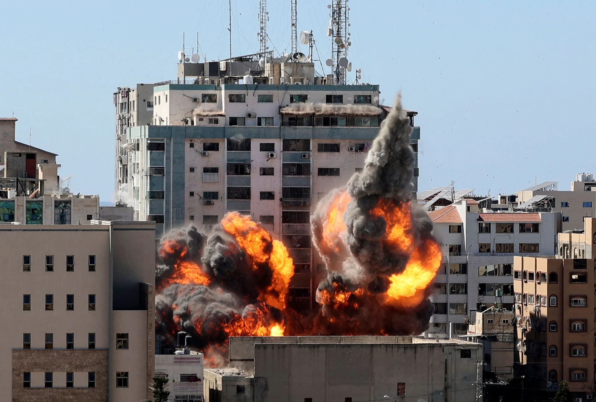 The airstrike