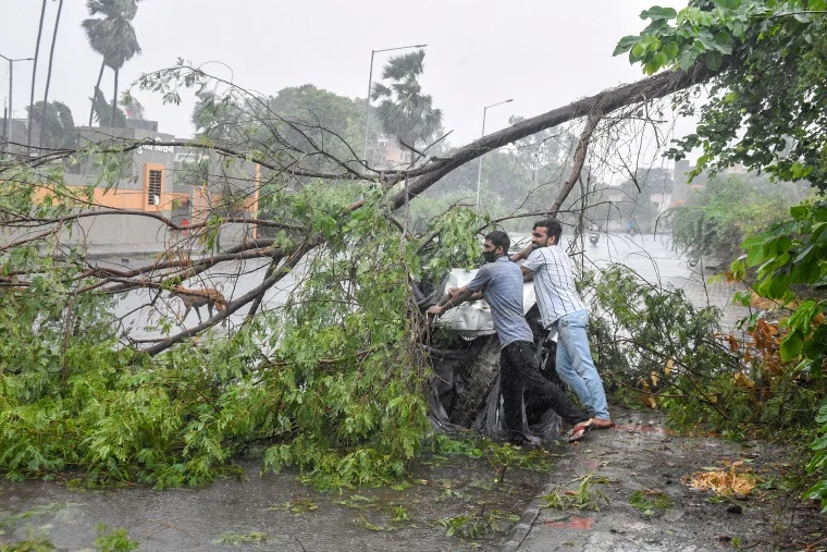 In pics: Cyclone Tauktae ravages parts of Gujarat, leaves behind trails of destruction