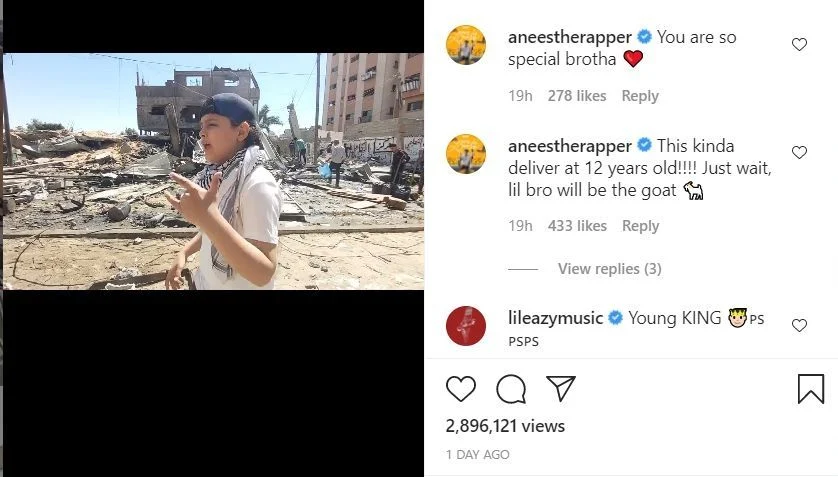 'Denied right to live free because of where she came': Gaza's 12-year-old rapper sings fearlessly amid ruins caused by Israeli airstrikes; Watch video
