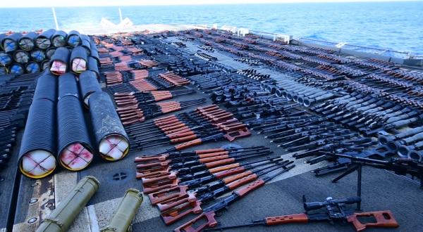 US Navy confiscates weapons in Arabian Sea likely bound for Yemen - Vimarsana News