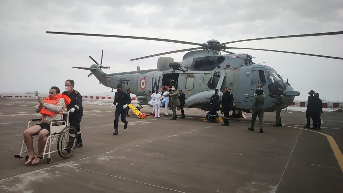 Cyclone Tauktae: All persons on board P-305 and Varapada accounted for - Vimarsana News