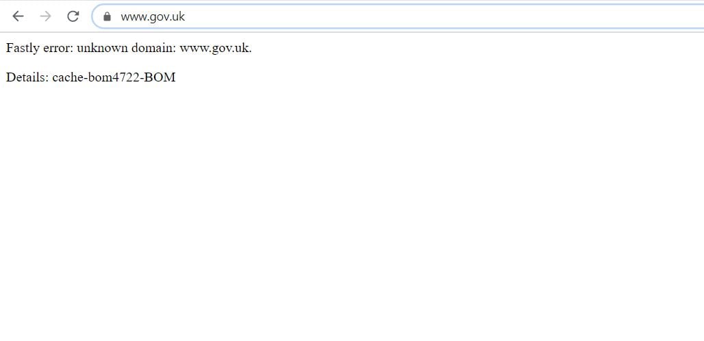 Global 'media blackout' as massive outage causes leading websites, social platforms to crash; UK govt site also hit