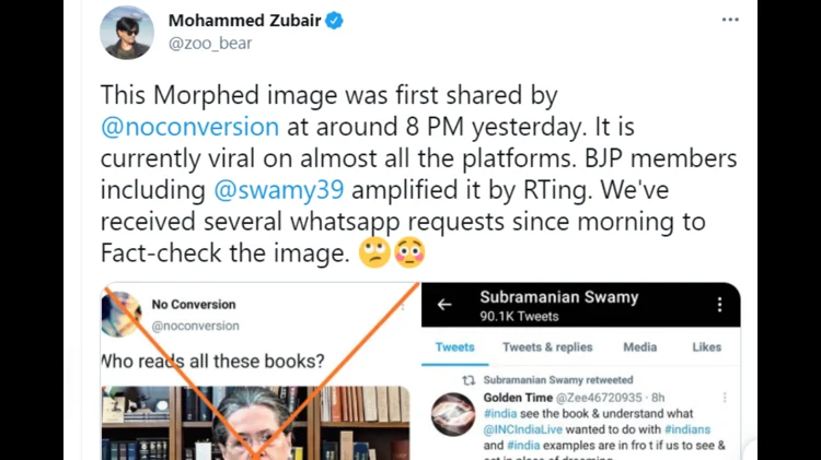 'What a shame': Twitterati react to fake photo showing Sonia Gandhi with 'How To Convert India Into Christian Nation' book