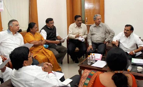 The parties fine-tuning its strategy for Winter session which begins on Monday