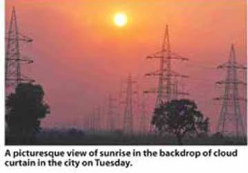 Winter is here ; transition period pushes temp up